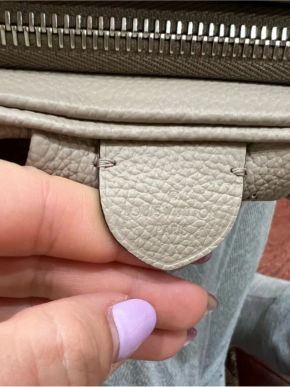 New Louis Vuitton Mahina Scala Mini Pouch Galet
